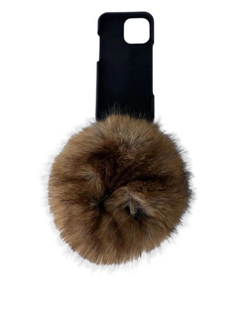 Balenciaga logo-embossed iPhone 16 Pro Max case - Black