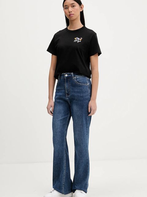 HUGO t-shirt bawełniany Destrel_4 - zdjęcie produktu nr 1