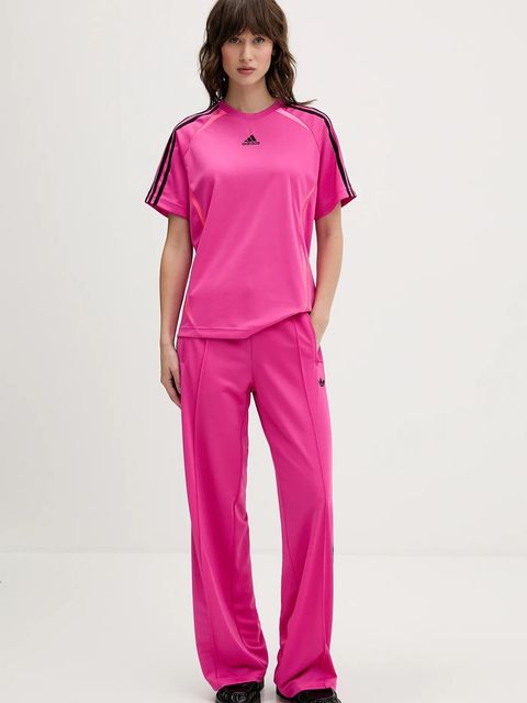 adidas Originals t-shirt Teamgeist damski kolor różowy JZ8271