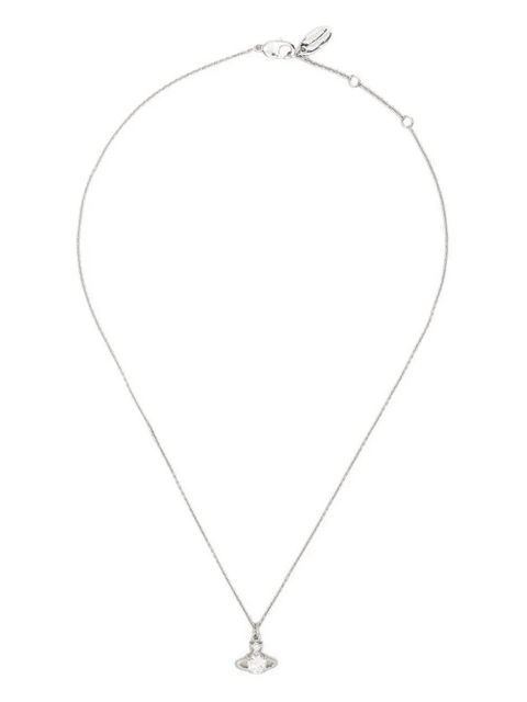 Vivienne Westwood Reina orb pendant necklace - White