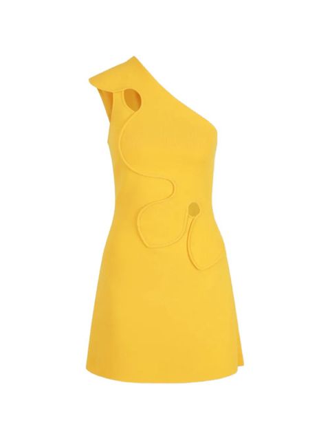 Cult Gaia one-shoulder cutout mini dress - Yellow - zdjęcie produktu nr 1