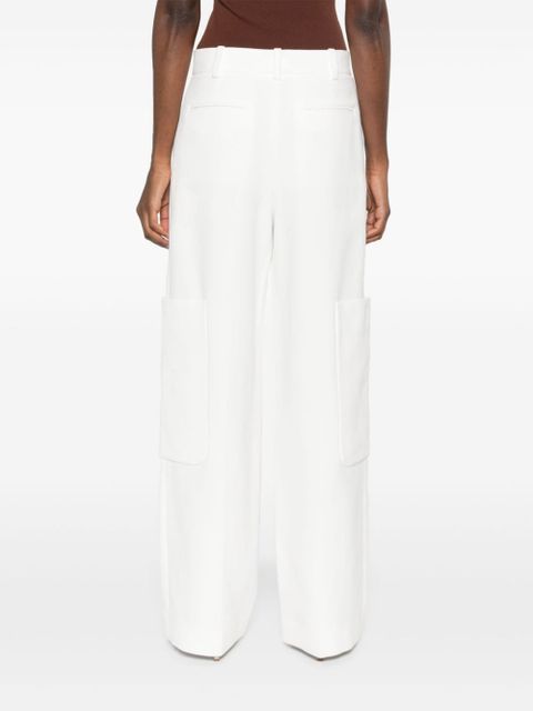 KHAITE Caiton trousers - White