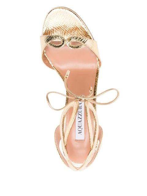 Aquazzura 85mm Tessa sandals - Gold