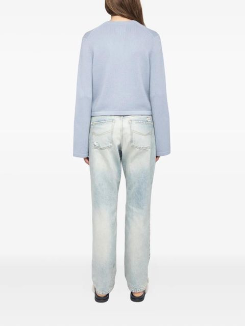 Zadig&Voltaire wide-sleeve cashmere cardigan - Blue