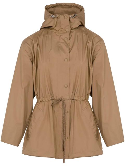 Yves Salomon hooded parka jacket - Brown - zdjęcie produktu nr 1