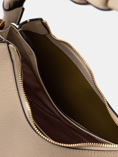 Coccinelle torebka skórzana BOHEME GRANA DOUBLE