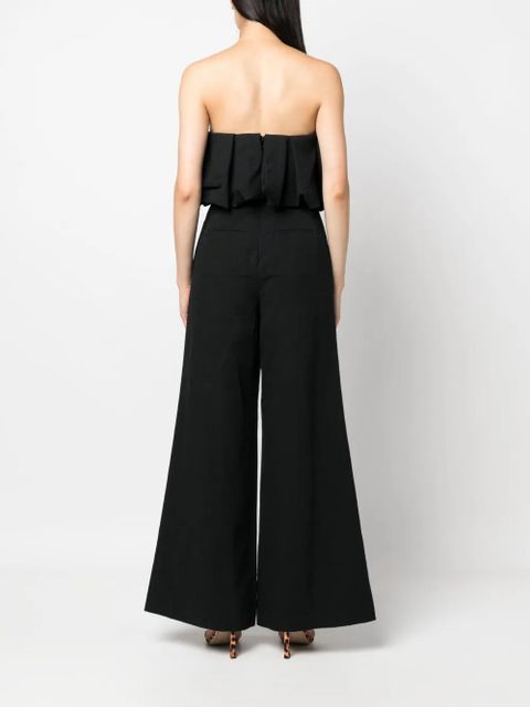 Simkhai puffball-design strapless jumpsuit - Black