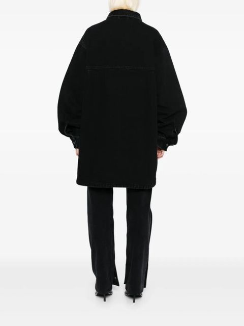 ENTIRE STUDIOS Herculean denim jacket - Black