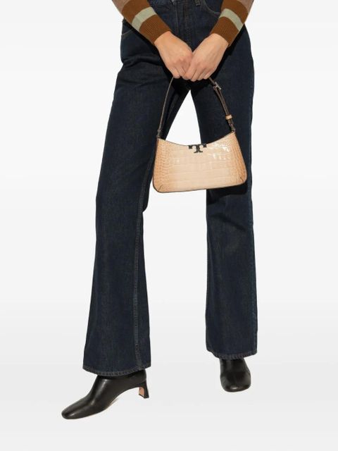 Tory Burch Eleanor crocodile-embossed shoulder bag - Neutrals - zdjęcie produktu nr 2