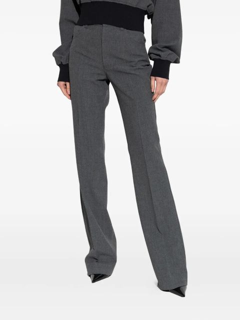 The Attico button-fastening trousers - Grey