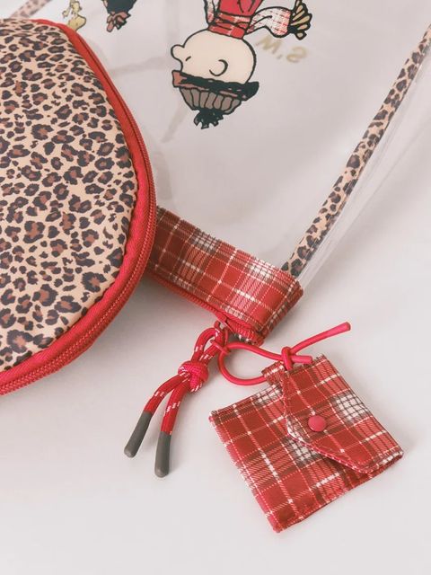 women'secret kosmetyczka SNOOPY 2-pack kolor czerwony 4842025