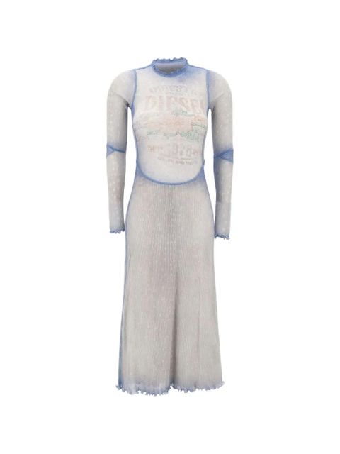 Diesel D-Anila midi dress - White - zdjęcie produktu nr 1