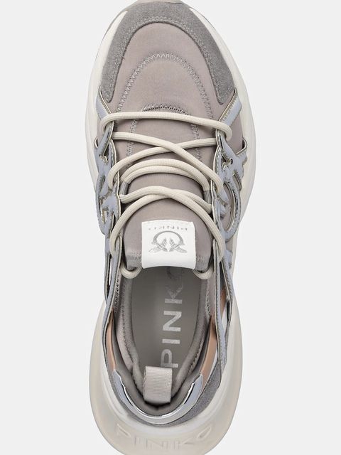 Pinko sneakersy Ariel 01 damskie kolor szary SS0023T040OA2