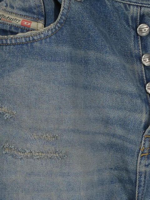 Diesel distressed wide-leg jeans - Blue