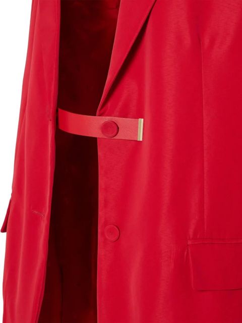 FENDI belted jacket - Red