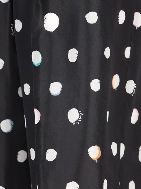 FENDI polka-dot trousers - Black - zdjęcie produktu nr 2