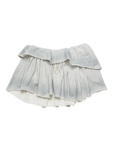 Acne Studios drawstring mini skirt - Grey - zdjęcie produktu nr 1