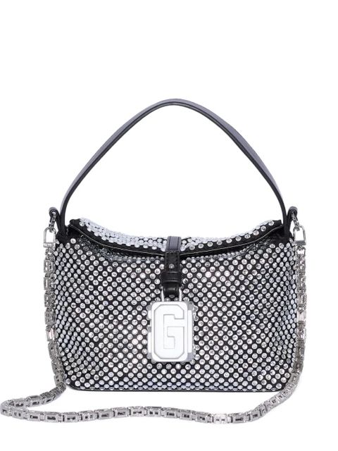 GCDS mini Mega Comma shoulder bag - Silver - zdjęcie produktu nr 1