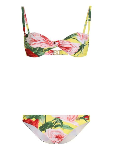 Dolce & Gabbana printed bikini - Yellow - zdjęcie produktu nr 1