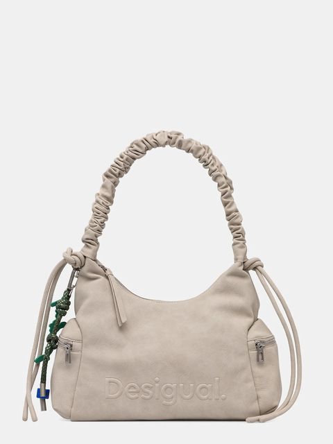 Desigual torebka 0 kolor beżowy 25WAXPB0 - zdjęcie produktu nr 1