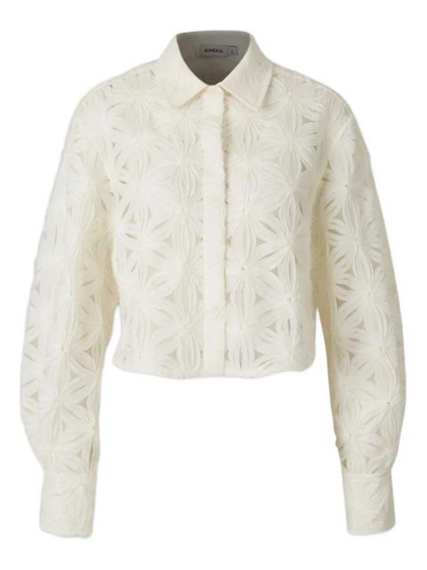 Simkhai floral buttoned shirt - White - zdjęcie produktu nr 1