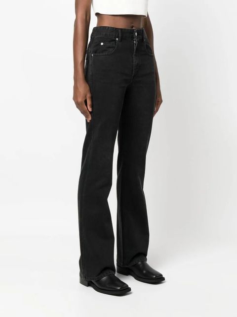 MARANT ÉTOILE Belvira bootcut jeans - Black