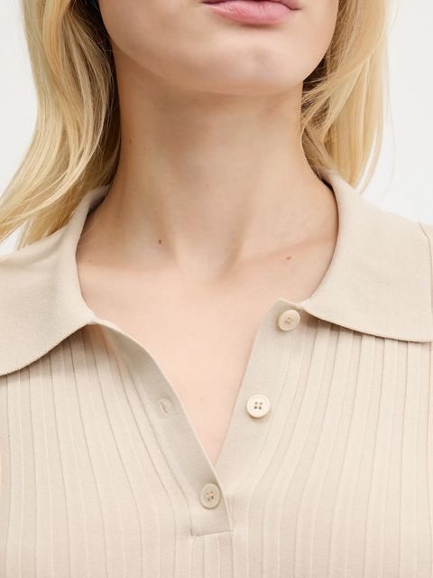 Miss Sixty sweter damski kolor beżowy lekki 6S2RJ03800