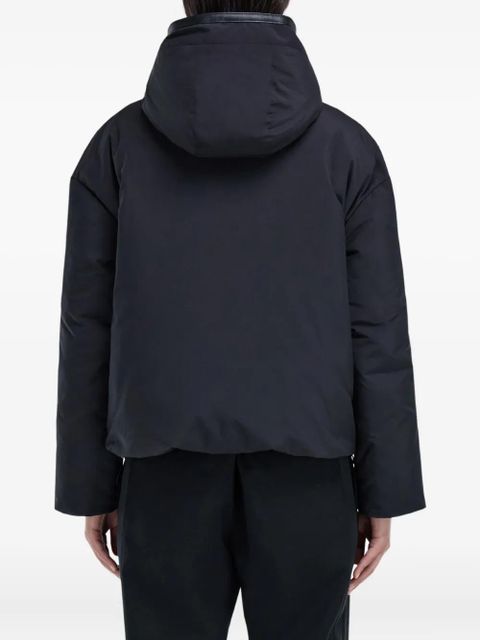 Ferragamo hooded jacket - Black