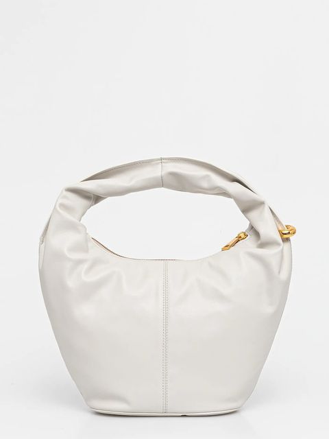 Furla torebka skórzana kolor beżowy WB01676.BX3168.1704S1002 - zdjęcie produktu nr 1