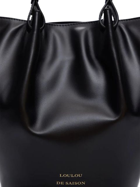 LouLou de Saison MILAE circular tote bag - Black - zdjęcie produktu nr 1