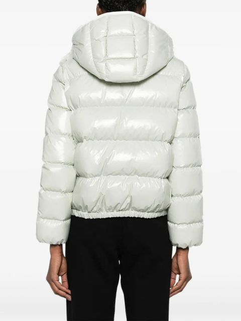 Moncler Andro padded shiny jacket - Green