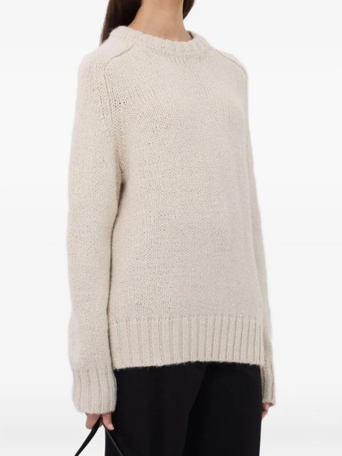 LouLou de Saison ribbed crew-neck sweater - Neutrals