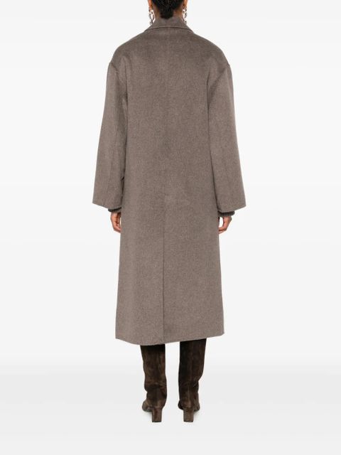 LouLou de Saison double-breasted wool-cashmere coat - Neutrals