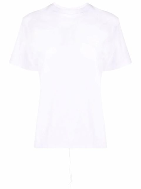 Cecilie Bahnsen cut-out rear-tie top - White - zdjęcie produktu nr 1