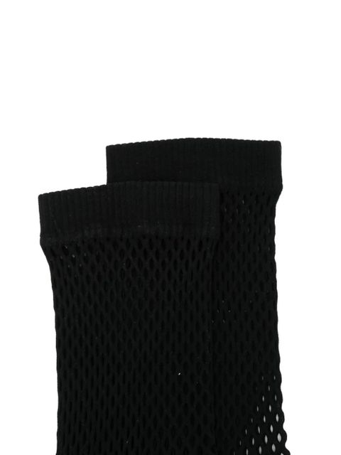 Comme Des Garçons fishnet socks - Black