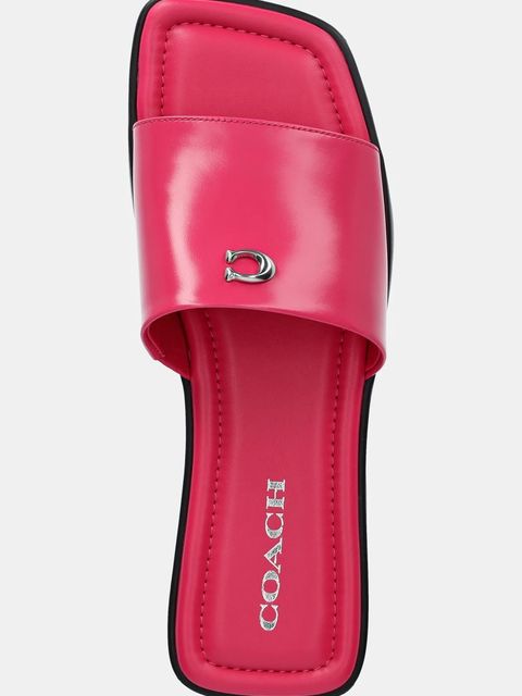 Coach klapki skórzane Florence - zdjęcie produktu nr 2