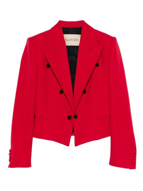 Valentino Garavani buttoned double-breasted blazer - Red - zdjęcie produktu nr 1