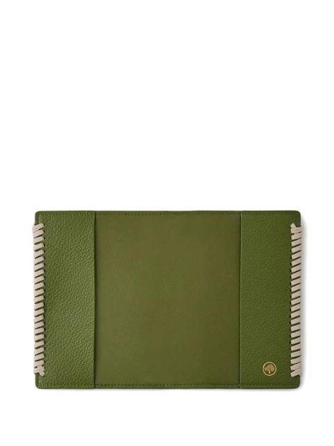 Mulberry horse-appliqué passport holder - Green