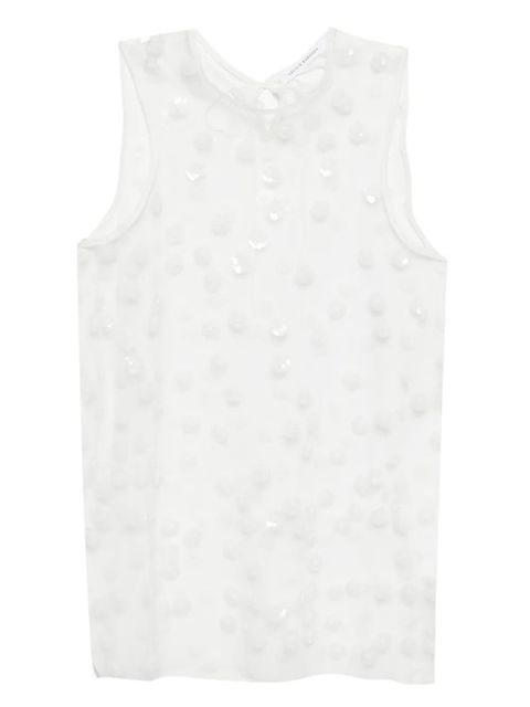 Cecilie Bahnsen Utania vest - White - zdjęcie produktu nr 1
