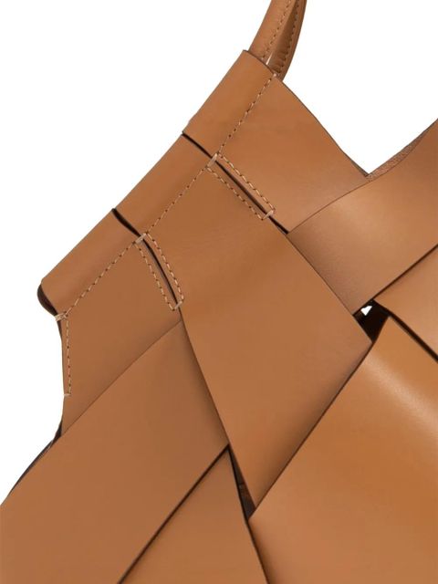 Ulla Johnson Charlotte woven leather tote bag - Brown