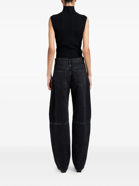 Proenza Schouler Fontana belt-loop jeans - Black