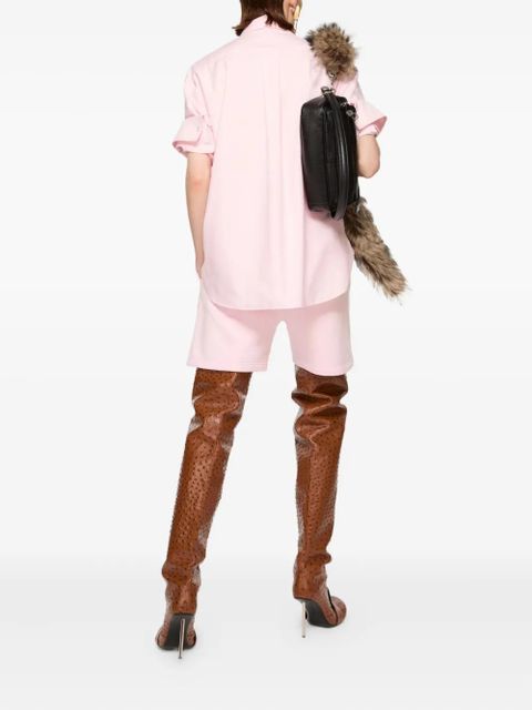 Acne Studios short-sleeve organic cotton shirt - Pink