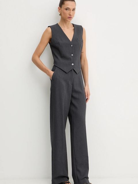 Guess kamizelka JOANDRA kolor szary jednorzędowa W5BH51 W2402