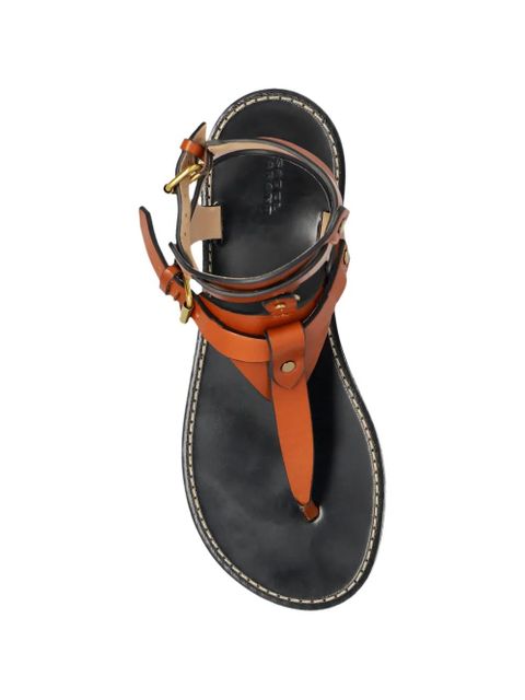 ISABEL MARANT straps sandals - Brown