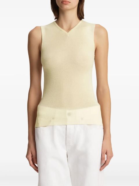 KHAITE Renato top - Yellow