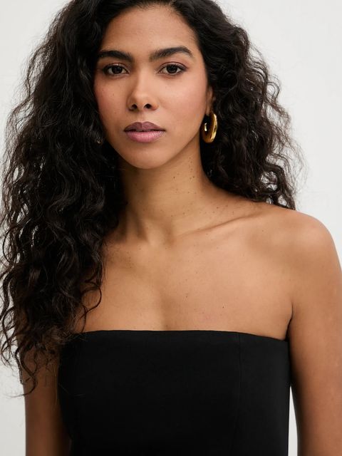 Marella sukienka MLTEDITORE kolor czarny mini dopasowana 2613221013200