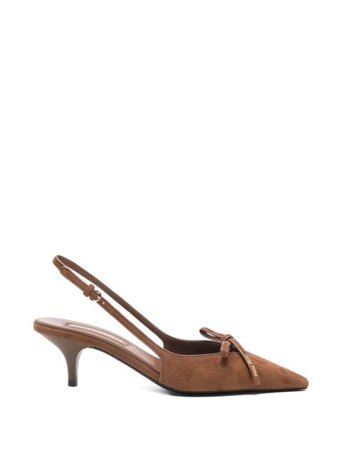 Miu Miu bow point pumps - Brown - zdjęcie produktu nr 1