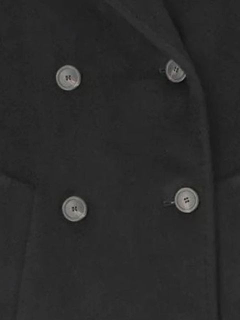 Max Mara double-breasted coat - Black
