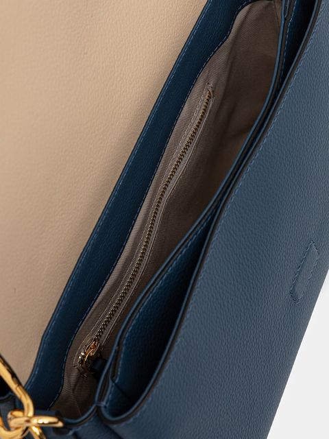 Coccinelle torebka skórzana BOHEME GRANA DOUBLE