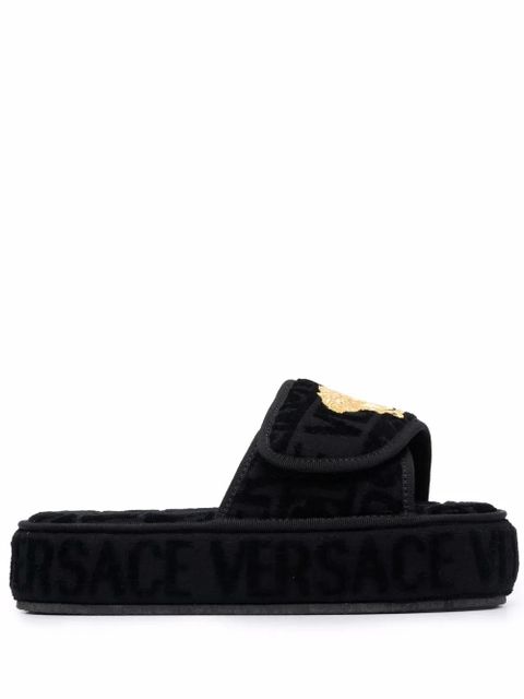 Versace Versace Allover slippers - Black - zdjęcie produktu nr 1